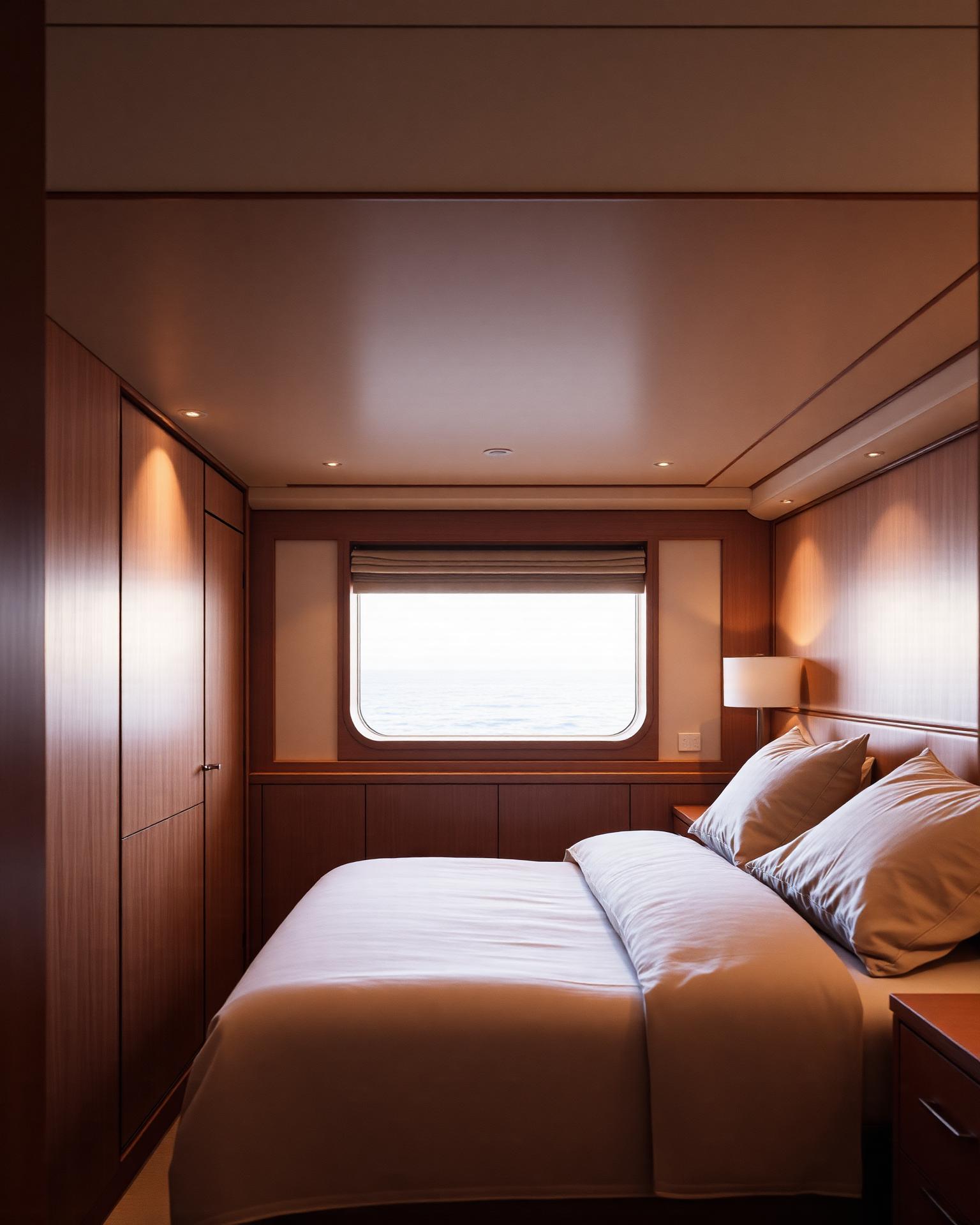 Master cabin, dusk — fig. 030